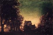 Ralph Albert Blakelock Edge of the Forest oil painting artist